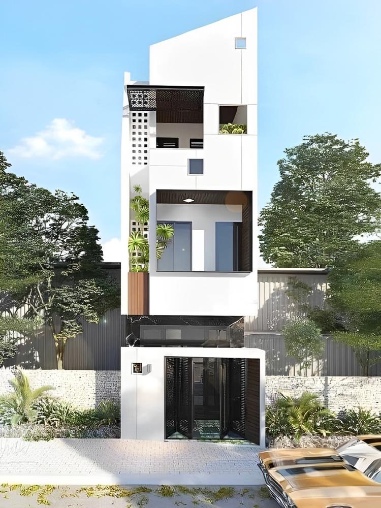 Mẫu nhà ống 3 tầng đẹp, hiện đại đáp ứng đầy đủ công năng và sự tiện nghi 