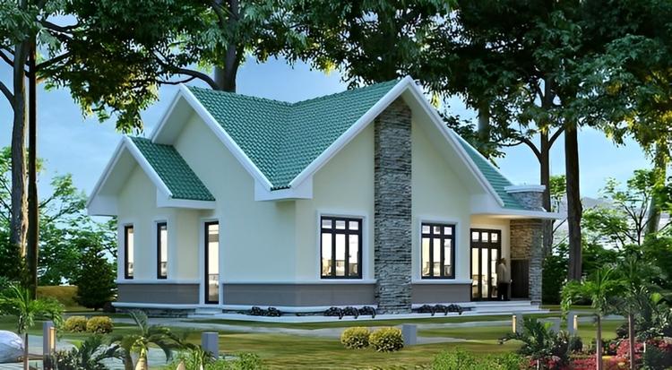 Mẫu nhà vườn cấp 4 phong cách thanh lịch, kiến trúc tối ưu, sang trọng