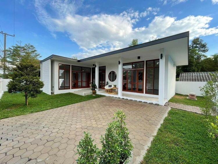 Cách tính chi phí thi công nhà cấp 4 chữ L 3 phòng ngủ