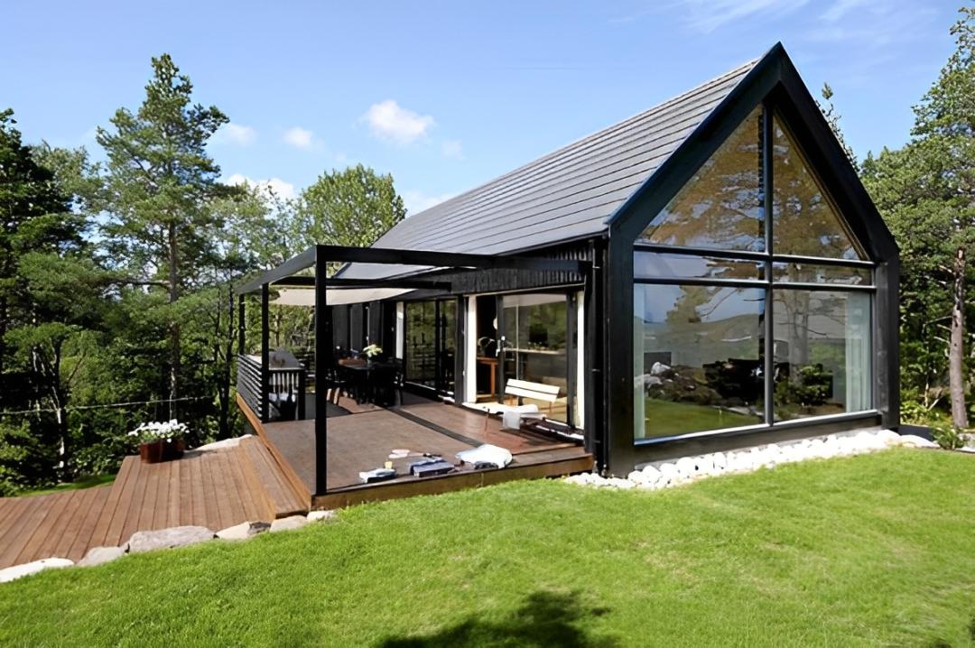 Mẫu làm nhà tiền chế bằng sắt đẹp, độ bền lên đến 50 năm