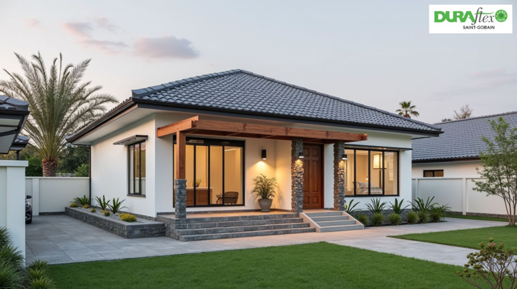 Biệt thự nhà vườn 1 tầng mái Nhật mang đến vẻ đẹp tối giản và tinh tế 