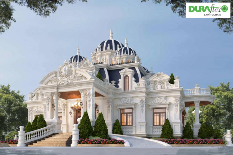 Thiết kế biệt thự nhà vườn kiểu Pháp sang trọng, đậm chất Châu Âu 