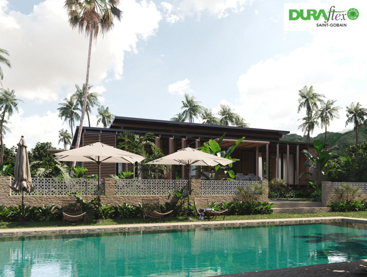 Biệt thự nhà vườn 1 tầng 4 phòng ngủ trong lành, yên bình