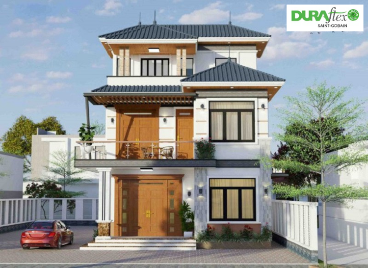 Thiết kế biệt thự nhà vườn 3 tầng Nhật đẳng cấp, tinh tế 