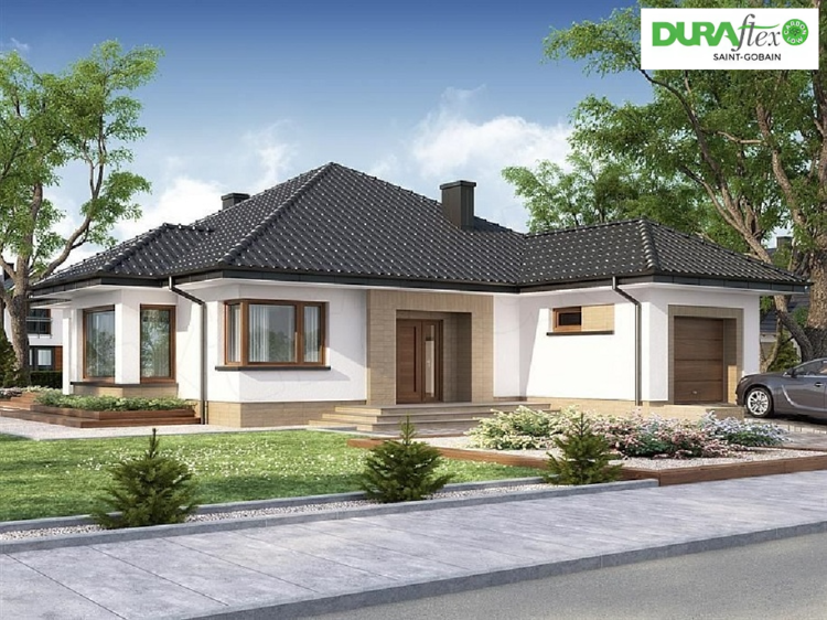 Mẫu biệt thự nhà vườn 1 tầng 5 phòng ngủ với tính thẩm mỹ cao 