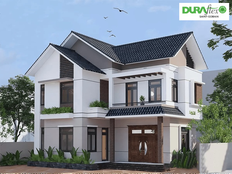 Nên chọn vật liệu nhẹ, chất lượng để xây mẫu nhà 2 tầng nông thôn 800 triệu