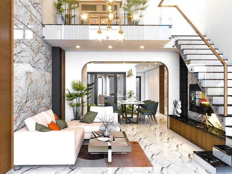 Mẫu nhà cấp 4 giá 500 triệu có gác lửng tiện nghi, giúp mở rộng diện tích cho không gian ngôi nhà