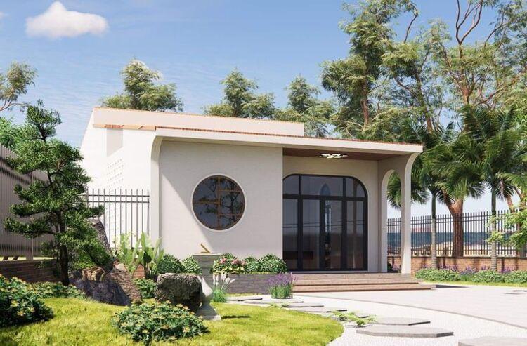 Mẫu nhà cấp 4 3 phòng ngủ 500 triệu có sân vườn đẹp, cực kỳ tiện ích