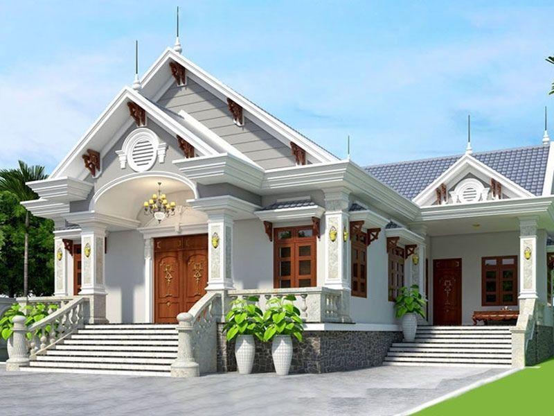 Ngôi nhà 3 gian chữ L đẹp, được nhiều gia chủ yêu thích hiện nay