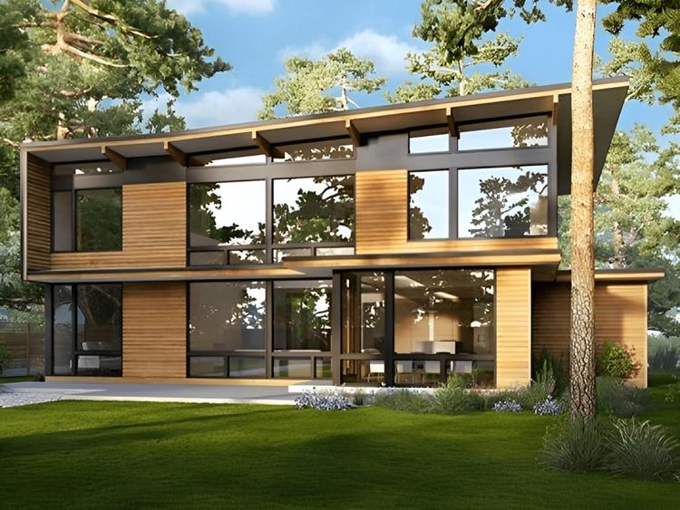 Mẫu nhà lắp ghép 3 phòng ngủ giá 500 triệu sang trọng