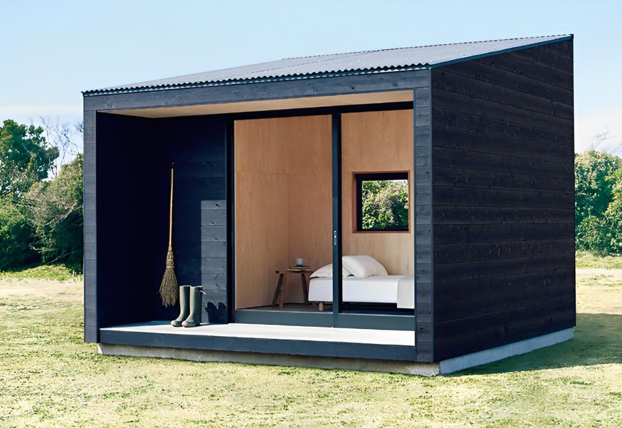 Mẫu nhà lắp ghép 30 triệu 12m2 nhỏ gọn, tiện lợi