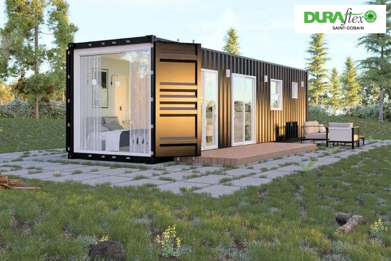 Mẫu nhà lắp ghép di động container đơn giản, tiện nghi, giá rẻ 