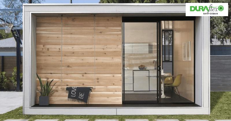 Mẫu nhà lắp ghép di động 30 triệu đẹp, đơn giản với diện tích 12m2