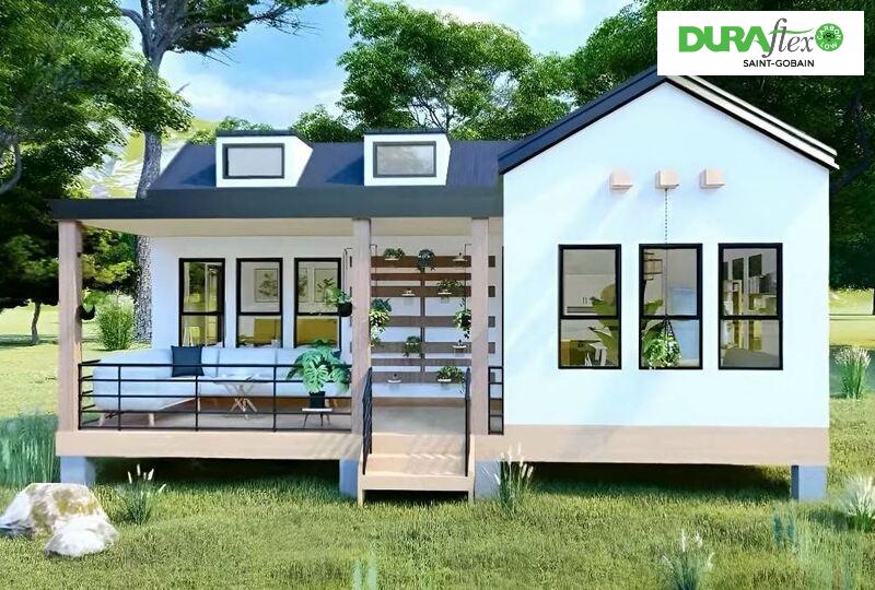 Nhà lắp ghép di động được ứng dụng là nhà ở, nhà dân dụng