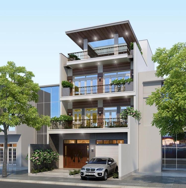 Thiết kế biệt thự 4 tầng thông minh sẽ giúp tối ưu hóa diện tích sử dụng