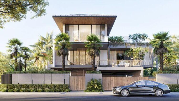 Thiết kế biệt thự 5 phòng ngủ mang lại không gian sống rộng rãi, tiện nghi