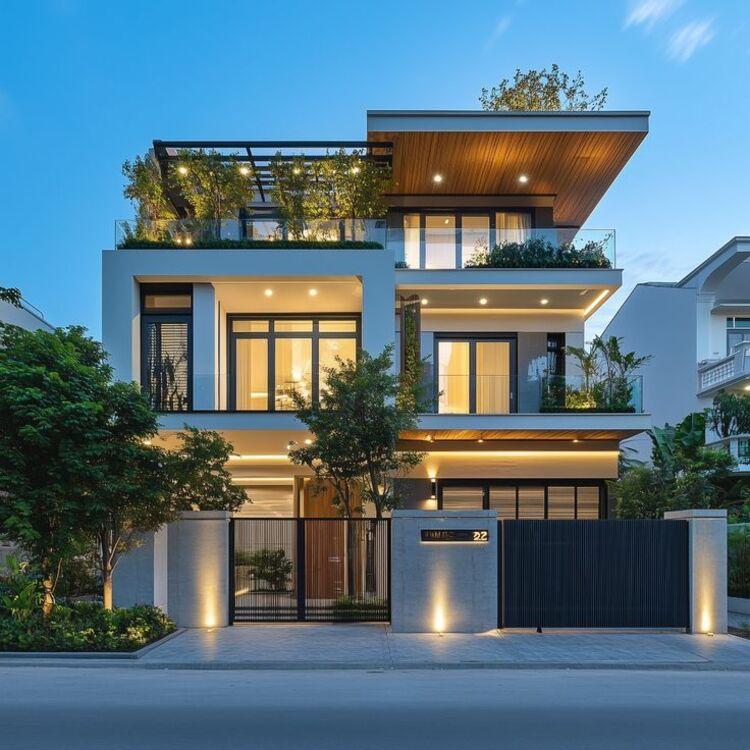 Thiết kế biệt thự với không gian mở đang là xu hướng hiện nay