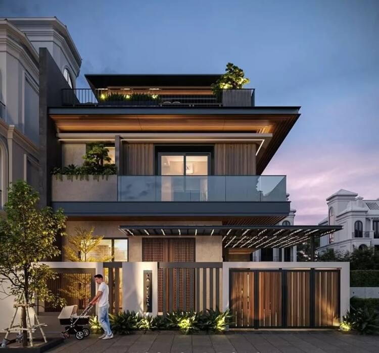Quy trình thiết kế và thi công biệt thự đẹp, hiện đại