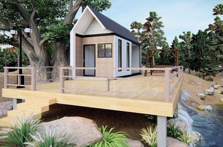 Nhà cấp 4 lắp ghép 140 triệu với ưu điểm chắc chắn và bền bỉ theo thời gian