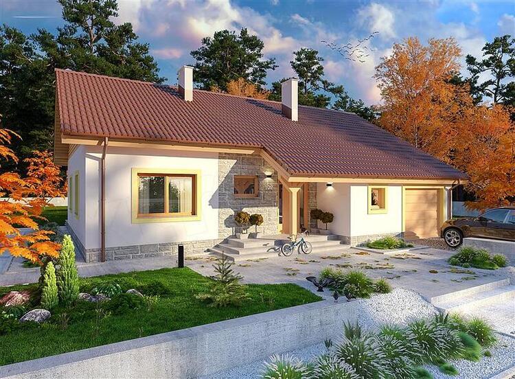 Mẫu xây nhà cấp 4 khoảng 150 triệu ở nông thôn yên bình