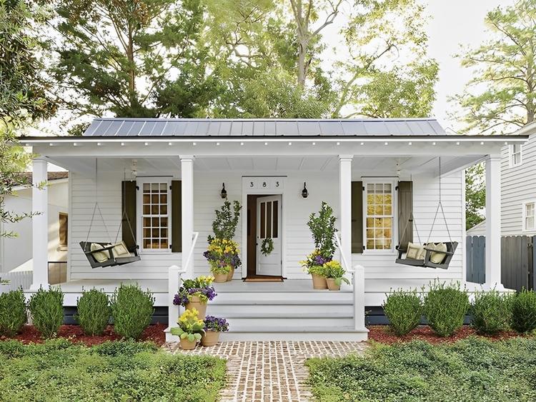 Mẫu xây nhà cấp 4 khoảng 150 triệu nhỏ đẹp, có sân vườn thoáng mát 