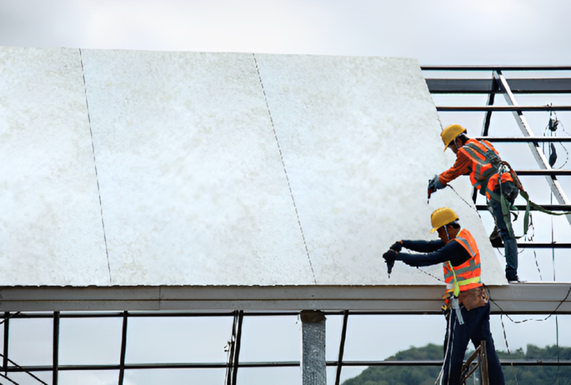 Lót mái chống nóng cho trần nhà bền đẹp, hiệu quả cao bằng tấm xi măng nhẹ DURAflex Low Carbon