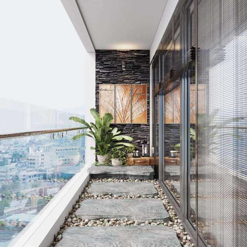 Sử dụng lô gia thay cho ban công giúp chống nóng hiệu quả cho ngôi nhà