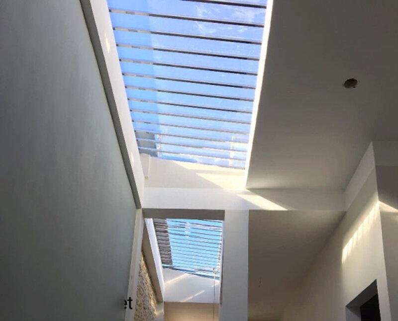 Làm giếng trời để chống nóng mái tôn và tăng thẩm mỹ cho ngôi nhà