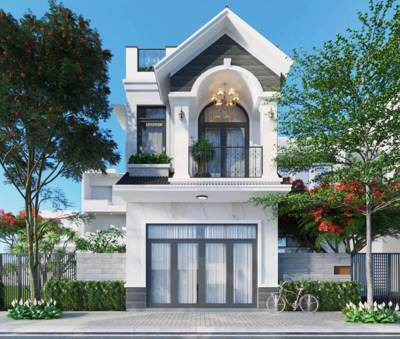 Mẫu nhà 1 trệt 1 lầu 5x15 mái Thái đẹp, tạo ra không gian sống tiện nghi và thoải mái