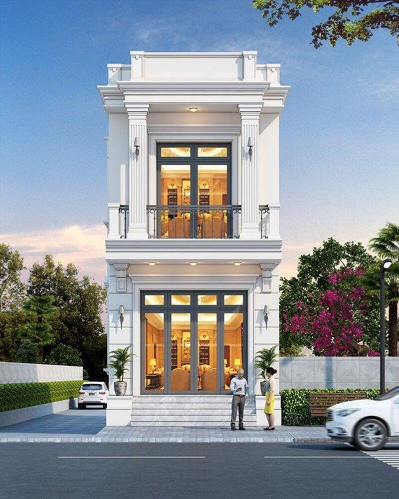 Phong cách thiết kế quyết định trực tiếp đến tính thẩm mỹ và công năng của mẫu nhà 1 trệt 1 lầu 5x15