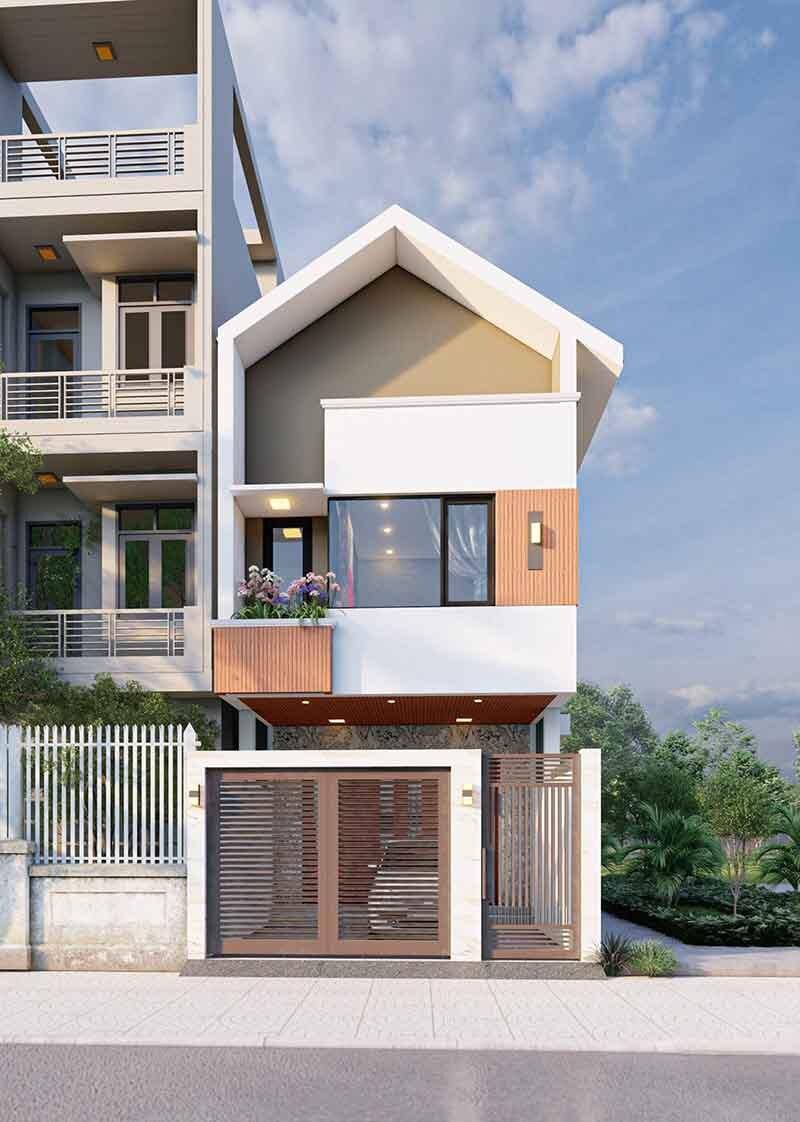 Ngôi nhà 1 trệt 1 lầu 5x20 có 2 mặt tiền đẹp, xu hướng 2025