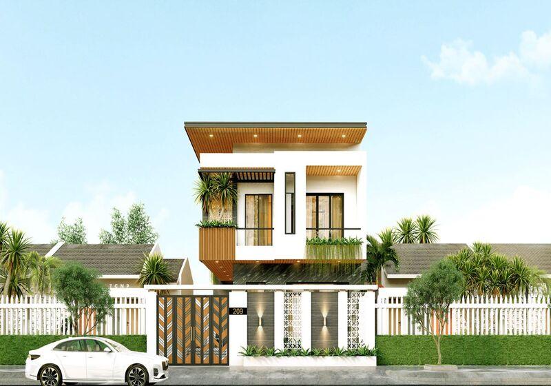 Mẫu nhà 1 trệt 1 lầu 5×20 với thiết kế đề cao giá trị thẩm mỹ và sự tiện nghi