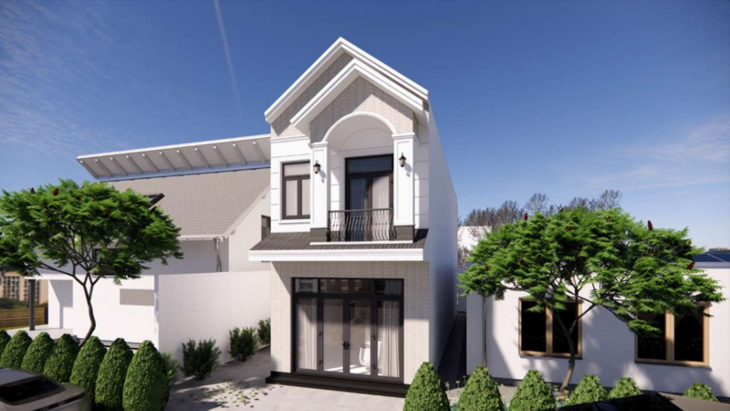 Xây nhà 1 trệt 1 lầu 500 triệu 5x20 đẹp, đầy đủ tiện nghi