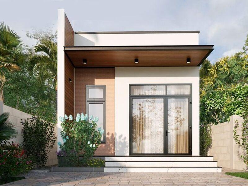 Mẫu nhà cấp 4 đẹp 5x20 giúp tối ưu diện tích đất hiệu quả