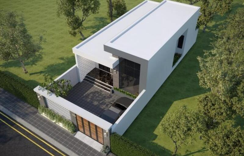 Thiết kế mẫu nhà cấp 4 nông thôn dạng ống chắc chắn, bền vững theo thời gian