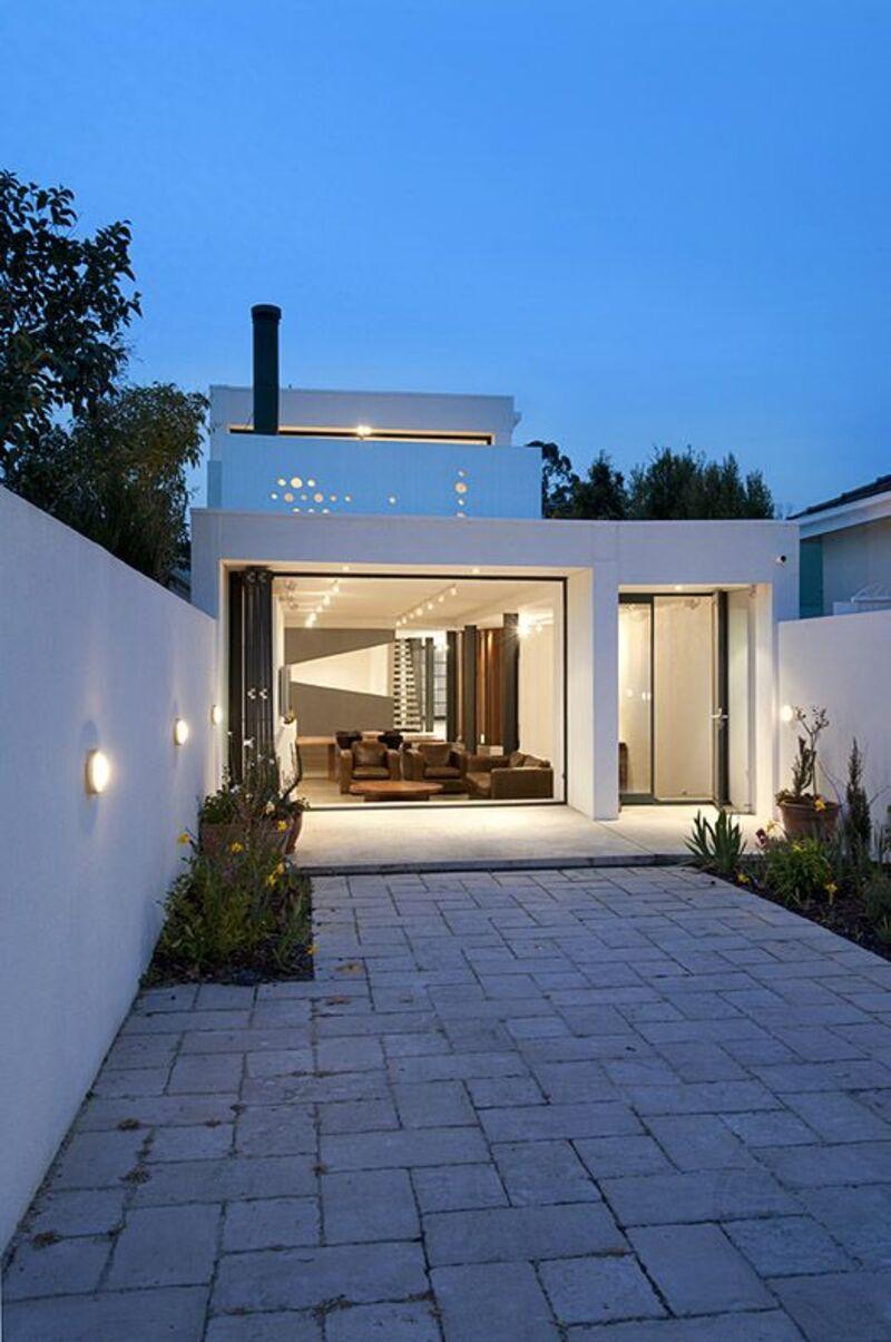 Mẫu nhà ống 1 tầng nông thôn với mặt tiền 7m phù hợp đô thị hiện đại