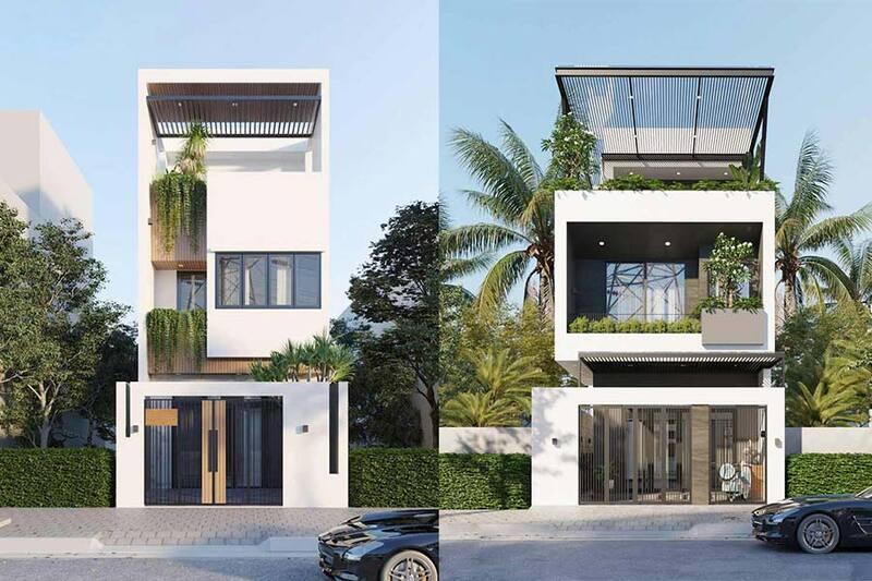 Mẫu nhà 1 trệt 1 lầu 1 sân thượng đẹp, tiện nghi, là góc lý tưởng để thư giãn