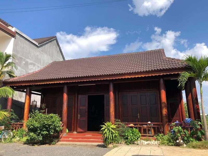 Mẫu nhà 3 gian mái ngói mang nét đẹp truyền thống, gần gũi với không gian làng quê Việt 