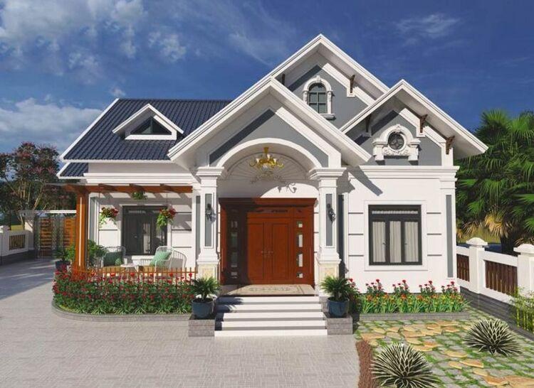 Nhà cấp 4 4 phòng ngủ 400 triệu ở nông thôn đẹp, thoáng đãng, bình yên