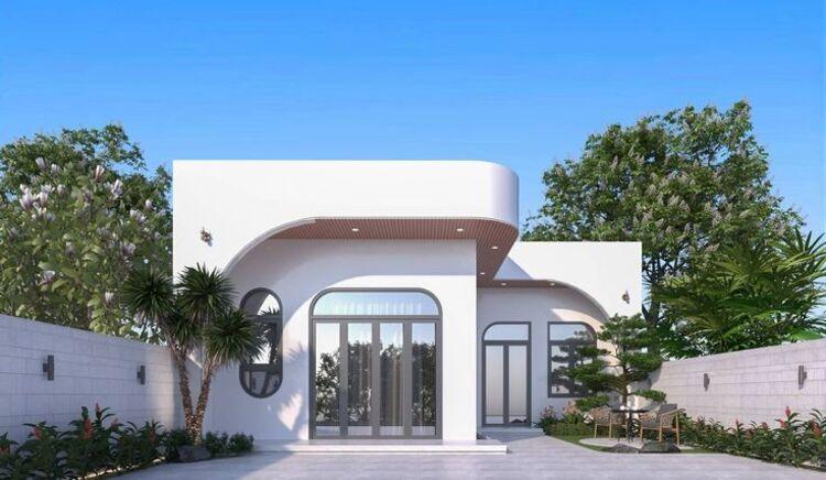 Mẫu nhà cấp 4 4 phòng ngủ 400 triệu 100m2 với vẻ đẹp tinh tế, cuốn hút