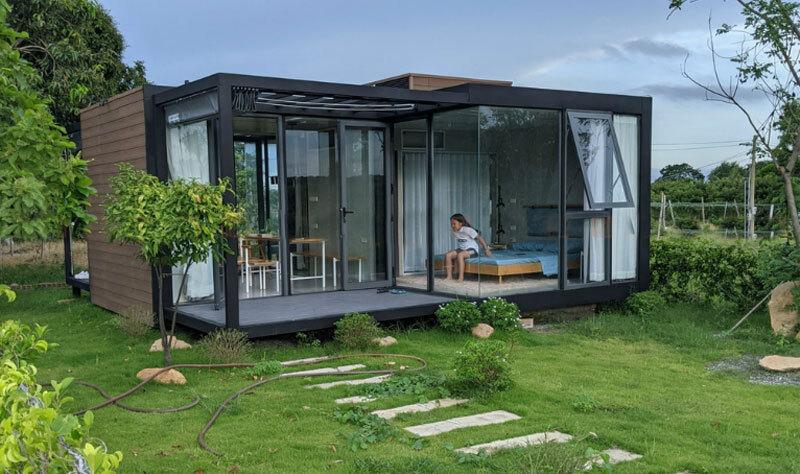 Thiết kế nhà lắp ghép 2 phòng ngủ có thể dễ dàng bảo trì và sửa chữa