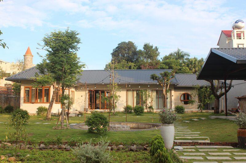 Mẫu nhà lắp ghép 300 triệu cổ điển, thiết kế thoáng đãng, gần gũi thiên nhiên