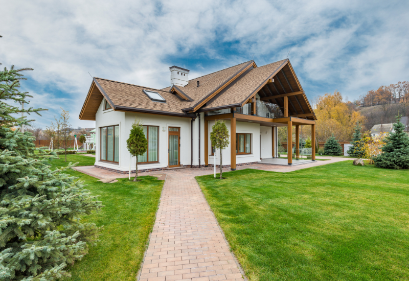 Mẫu nhà cấp 4 chữ L 3 phòng ngủ 300 triệu thiết kế tiện nghi, gọn gàng