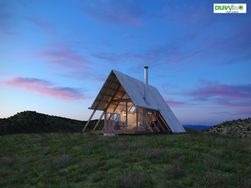 Nhà lắp ghép 300 triệu bền đẹp được làm từ tấm xi măng DURAflex Low Carbon