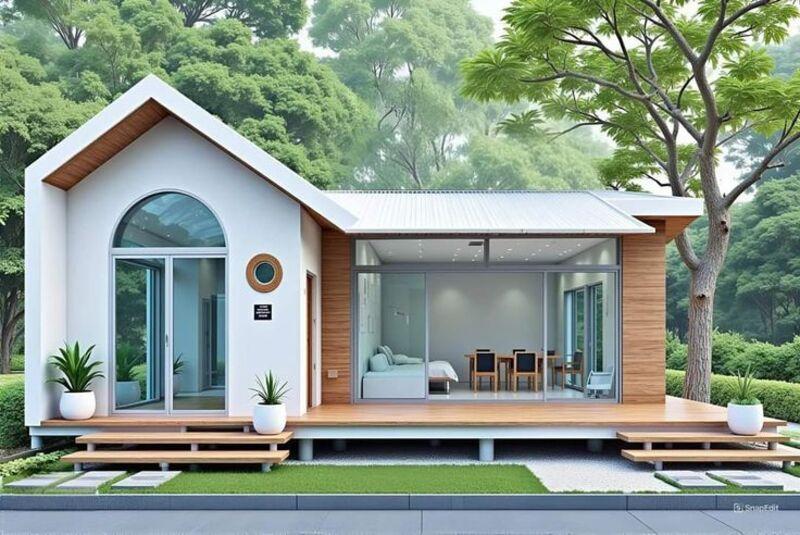 Nhà lắp ghép 3 phòng ngủ 500 triệu đáp ứng tốt nhu cầu ở của gia đình trẻ