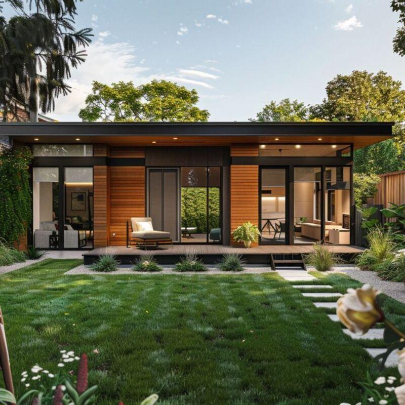 Nhà lắp ghép 500 triệu không gian mở là lựa chọn lý tưởng cho những ai yêu thích sự tự do và kết nối với thiên nhiên