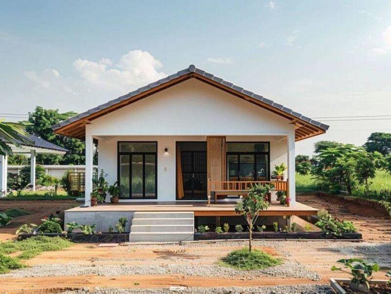 Nhà lắp ghép 500 triệu 1 tầng đơn giản, tiết kiệm chi phí