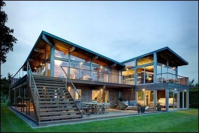 Nhà lắp ghép 500 triệu 2 tầng hiện đại, bền chắc