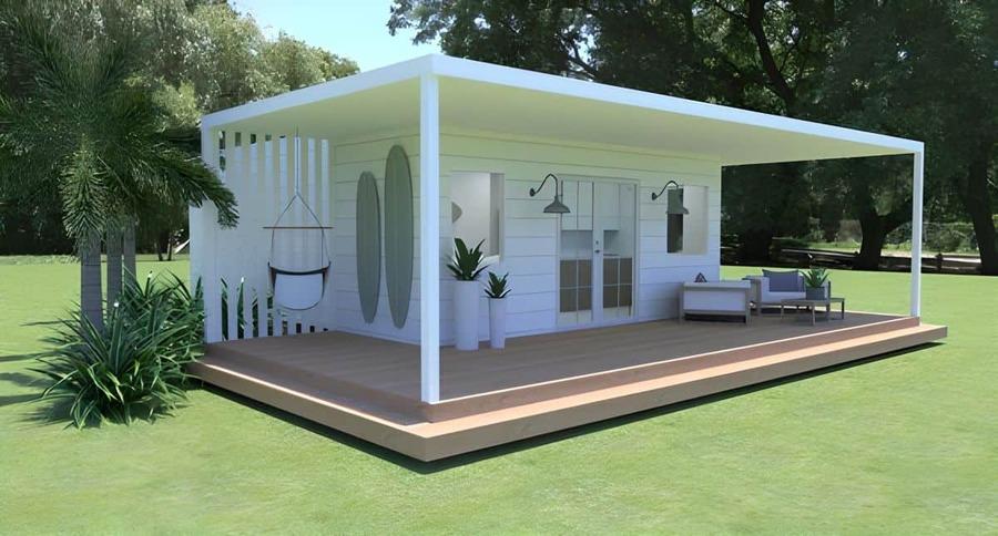 Mẫu nhà lắp ghép bằng tấm panel hiện đại, tiện nghi và dễ dàng tùy chỉnh