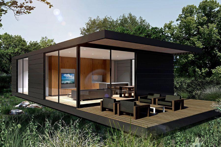 Mẫu nhà lắp ghép cho gia đình trẻ đẹp, đơn giản, hiện đại